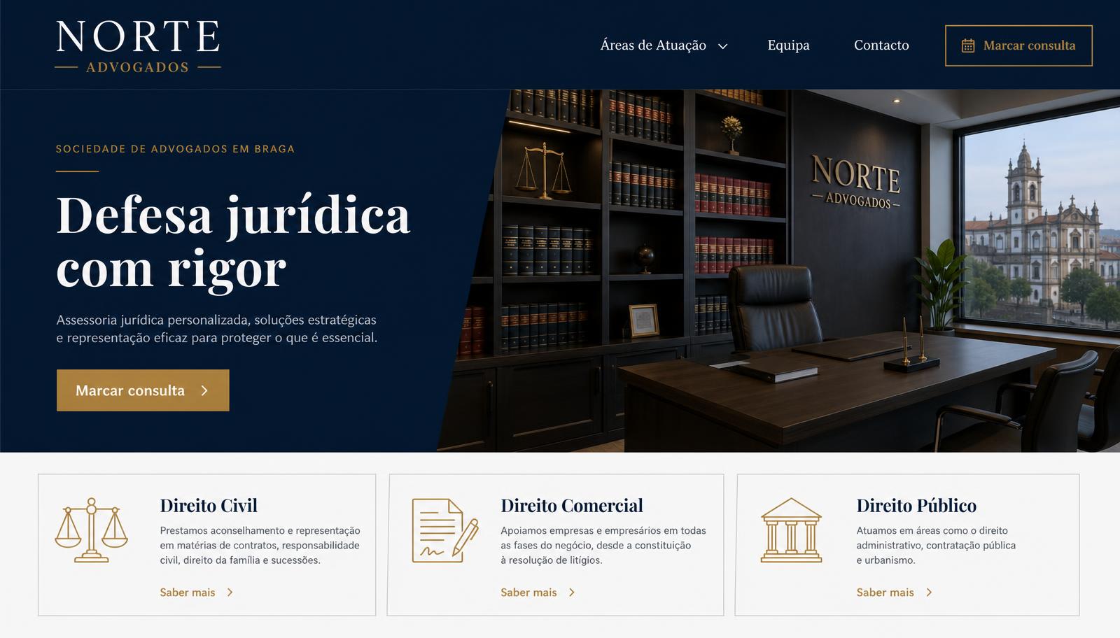 Preview do projeto Norte Advogados